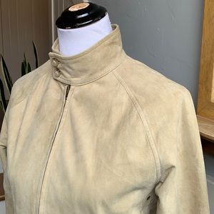 Ralph Lauren Leather Jacket in Camel